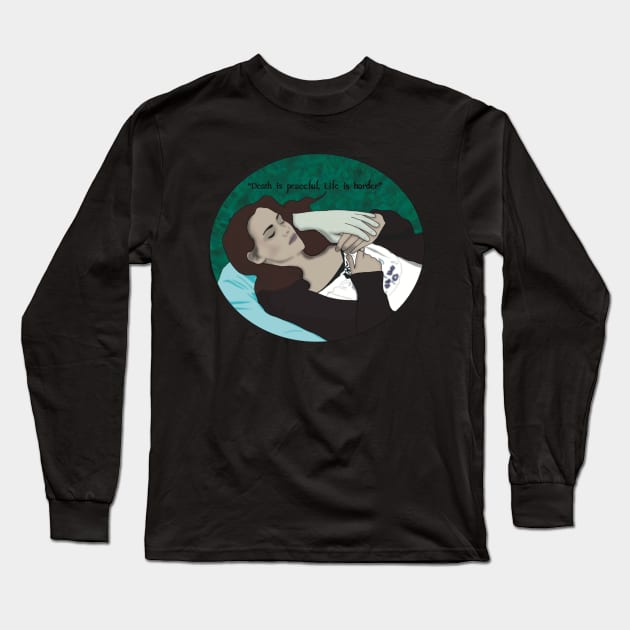 Peaceful Long Sleeve T-Shirt by strayheartbja